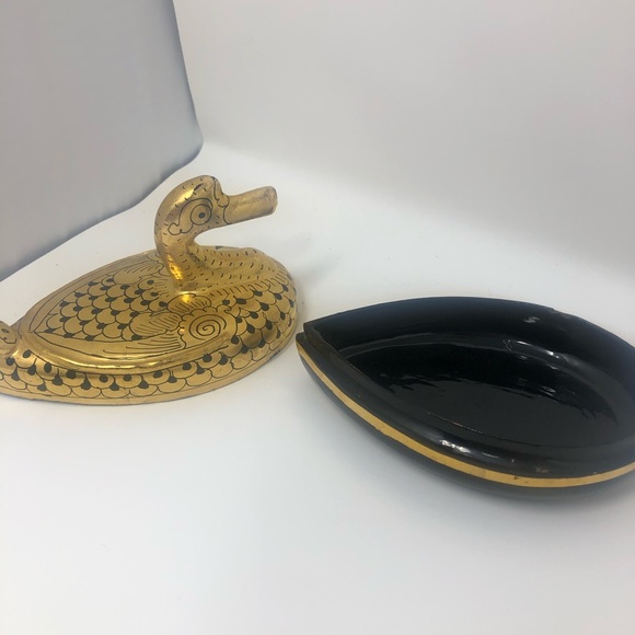 Thai duck trinket box / unique jewelry box - Picture 3 of 8